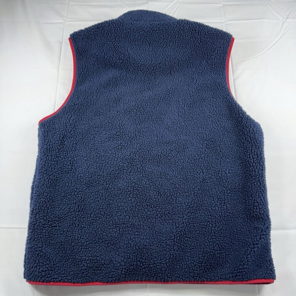 Southern Tide Sherpa Full Zip Vest Jacket Men's XL Navy Casual Comfort Preppy - Picture 2 of 13